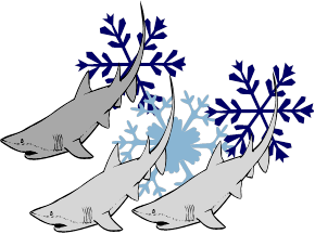 Snow Shark Logo